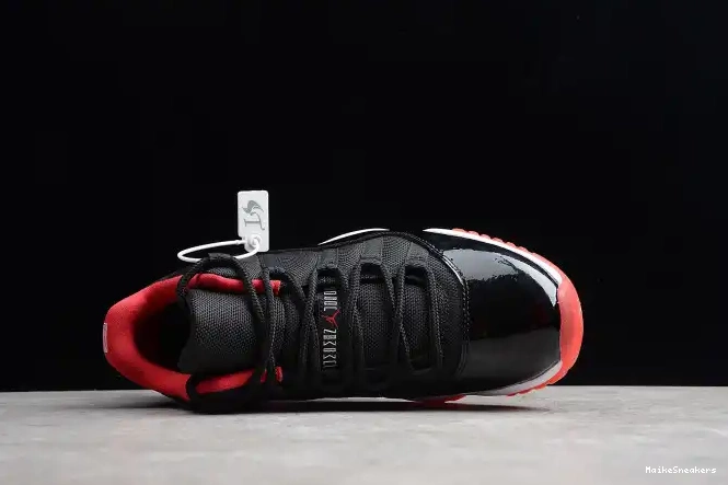 MaikeSneakers 11 528895-012 Air Black Red mens Retro Jordan  Low 